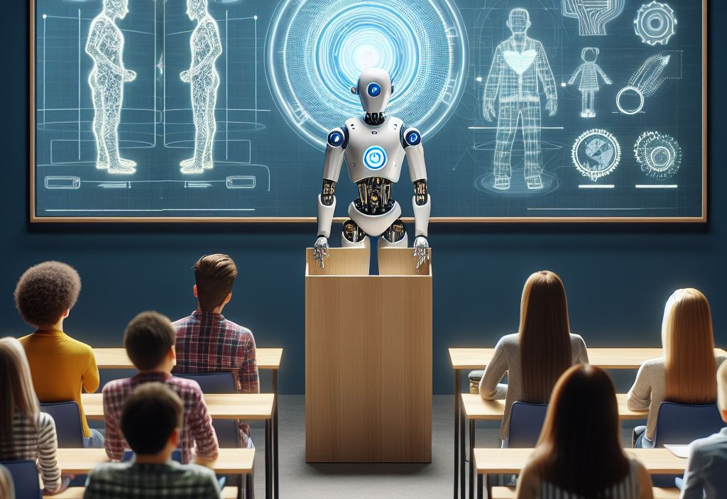 profesores robot
